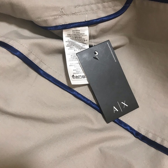 A|X Armani Exchange classic trench coat xs - Picture 4 of 5